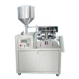 Semi Automatic Super Glue Silica Gel Aluminum Grease Oil Cartridge Tube Silicone Filling Sealing Machine