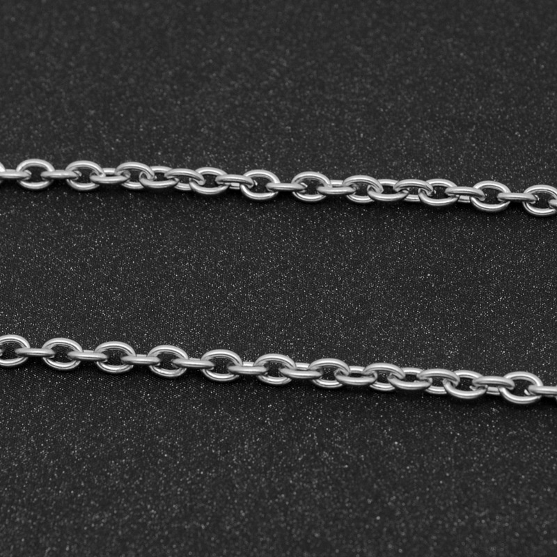 DIY Jewelry 1.6mm chains wholesale stainless steel necklace jewelry single necklace chain for pendant O Link DIY Accessory New