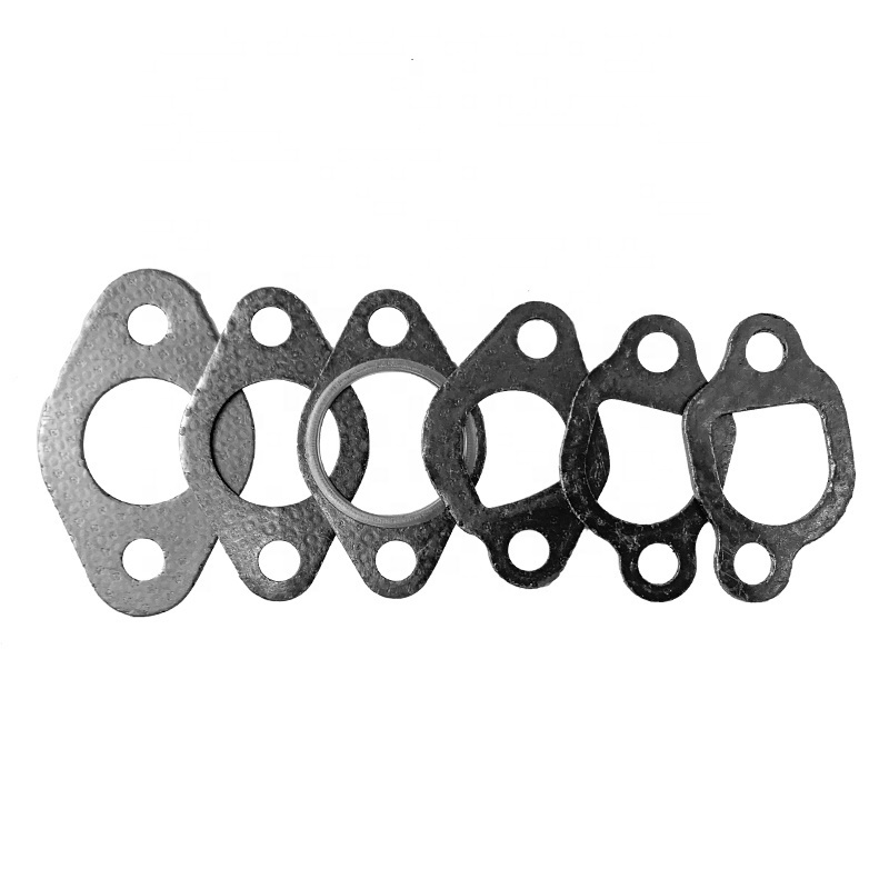 JUNMA composite material flange Flexible exhaust manifold graphite engine gasket