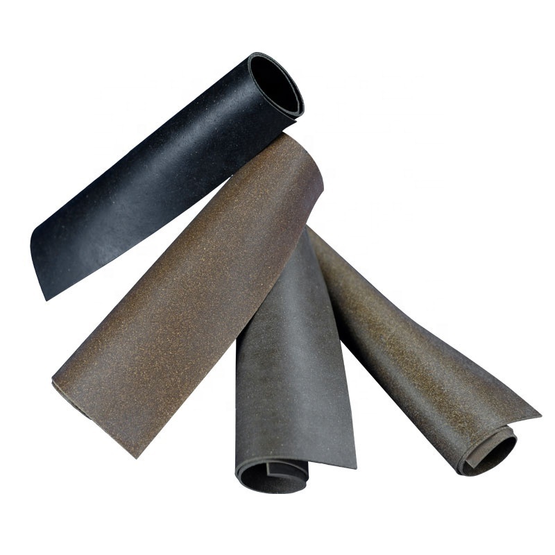 JUNMA customize high temperature resistant gasket seal material metal adhesive rubber cork sheet