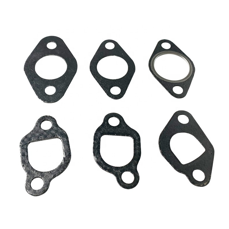 JUNMA composite material flange Flexible exhaust manifold graphite engine gasket