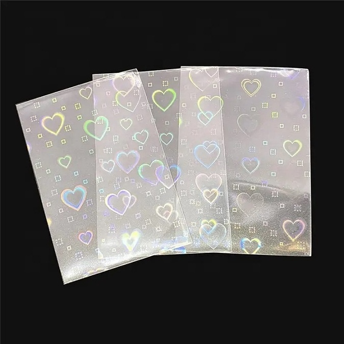 Hot Sell Clear Debit Card Skin Plastic Pvc Credit Transparent Game Trading Card Protect Sleeves