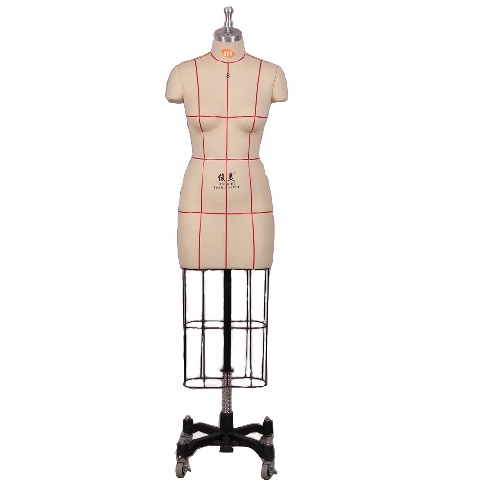 Professional Female Half Body Dress Form w/ Collapsible Shoulders and Removable stub arms  For Dressmaker Sewing Tailor