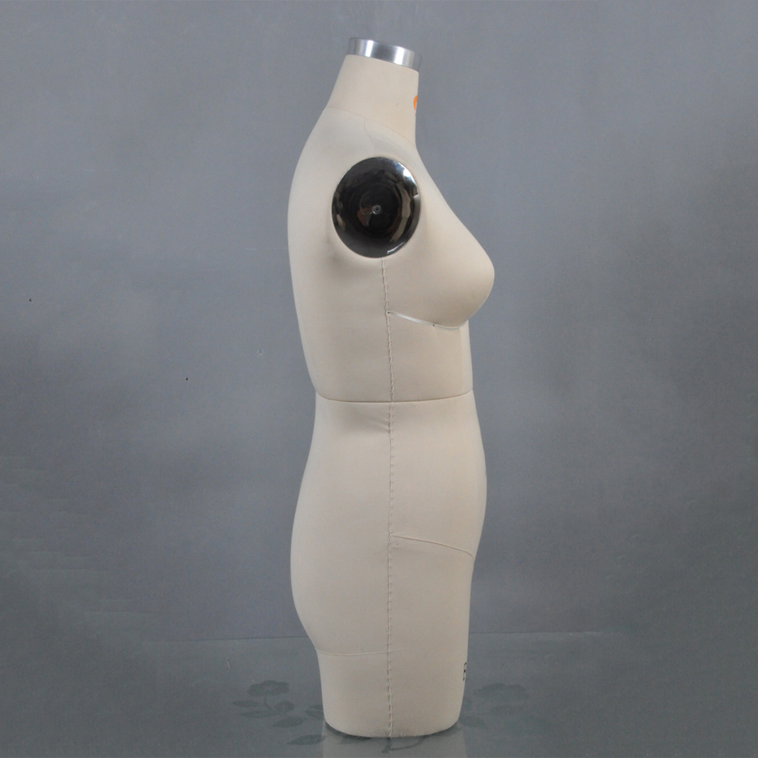 High quality of Jumei female upper body dress form torso dummy for underwear makers mannequin clothes display fiberglass body