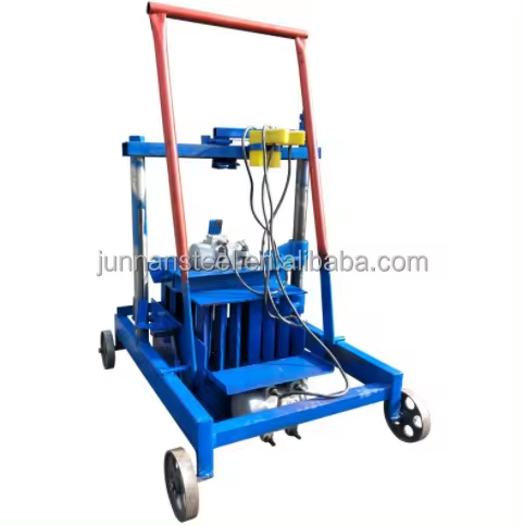 Cheap price brick making machine with free mold and video tutorial