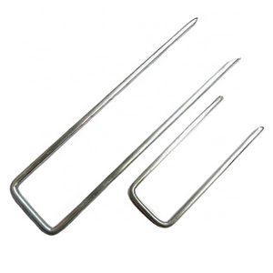 Factory supply 1 1/2 5/8 inch U Type Insulated Nails/fence Staples/u Shaped Nails for tree