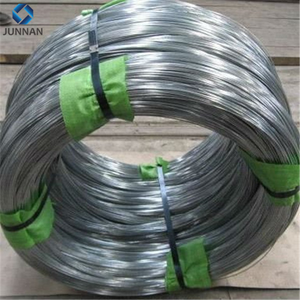 Coated Galvanizad Binding Wire/ Hot Dipped Galvanized Iron Pvc Packaging Cutting Galvanized Steel Wire Cable 6mm 7 Mm Q1 95 Aisi