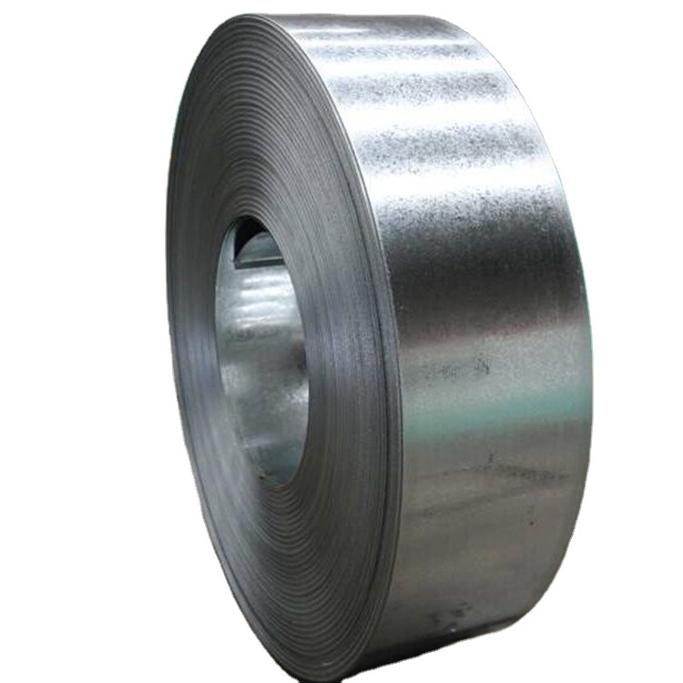 Tape Coil Galvanization Steel Strip / Steel Silver Industry Hot Rolled Galvanized Strip 0.35 X 64 Smooth Galvanized Q235 40-180g