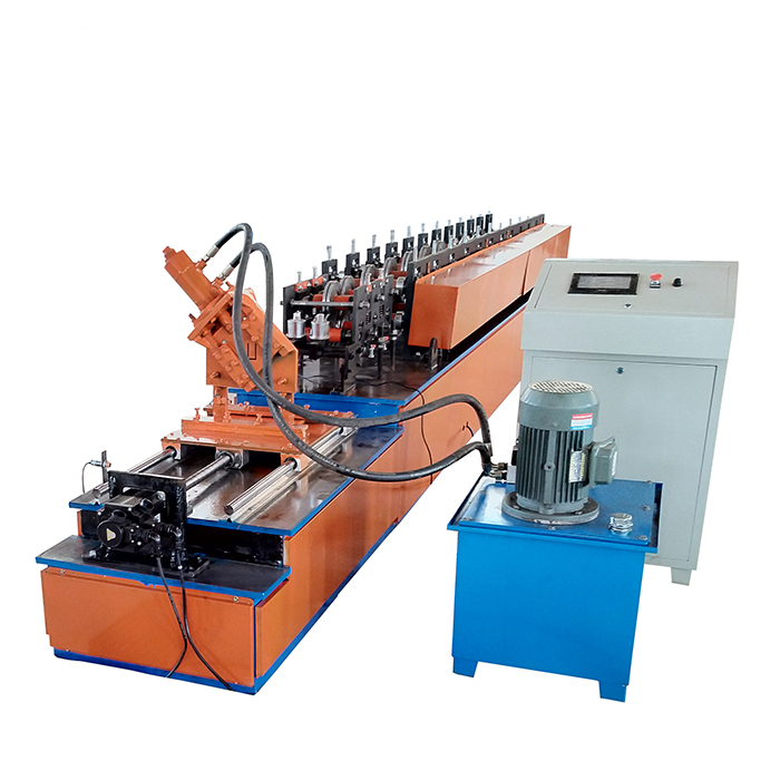 Steel Frame  C Z Purlin Cold Roll Forming Machine