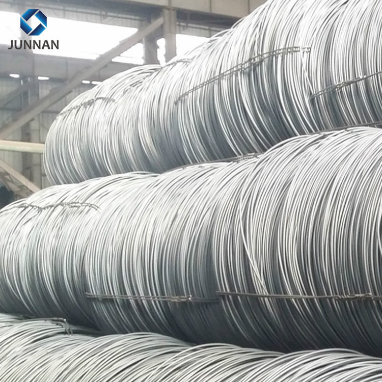 5.5mm-22mm  wire rod in coils for nail making, rebar made in China