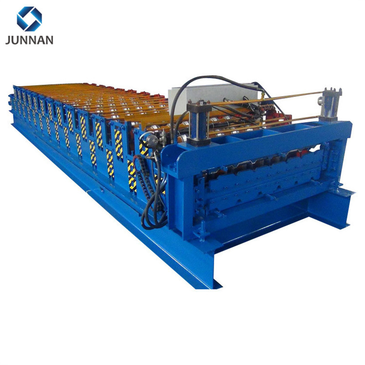 IBR and Glazed Tile Double Layer Roof Panel Roll Forming Machine