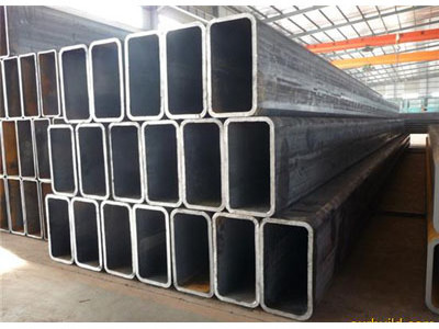 Black iron pipe annealed furniture steel  pipe