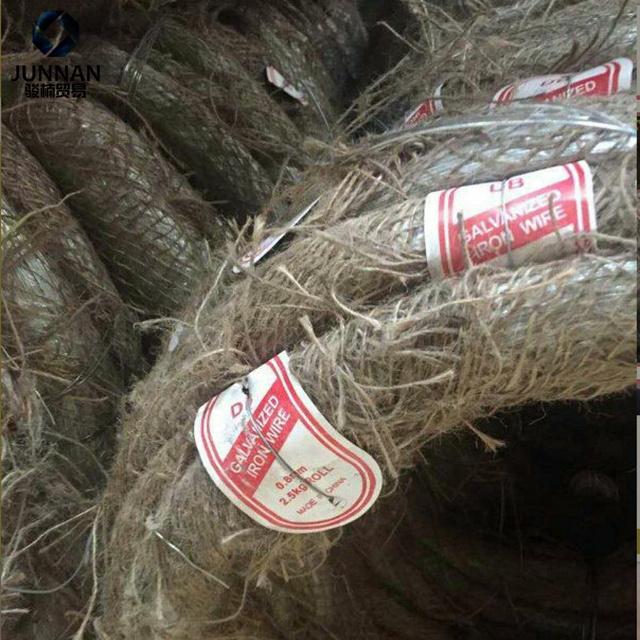 china suppliers BWG18 low price electro galvanized iron wire for Sundries Basket