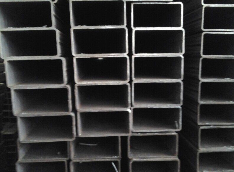 Black iron pipe annealed furniture steel  pipe