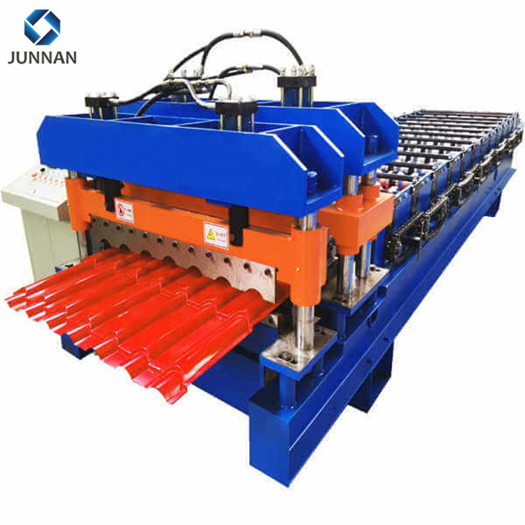 IBR and Glazed Tile Double Layer Roof Panel Roll Forming Machine