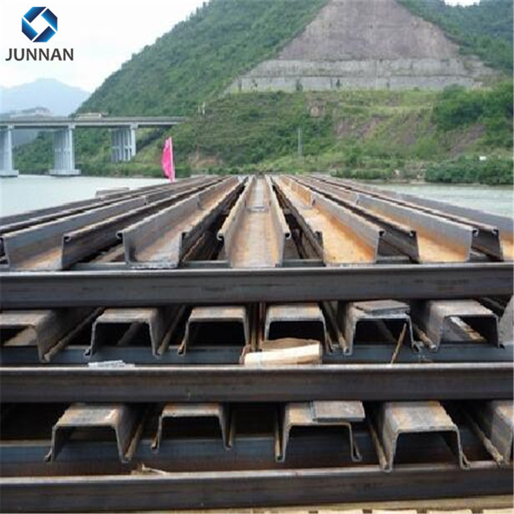 Building Material U-Shaped Steel Sheet Pile for River