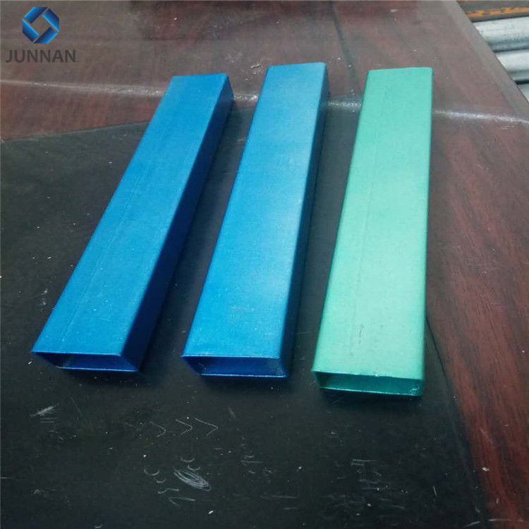 JUNNAN tangshan manufacturer 700*700 Galvanized square rectangular steel tube/pipe