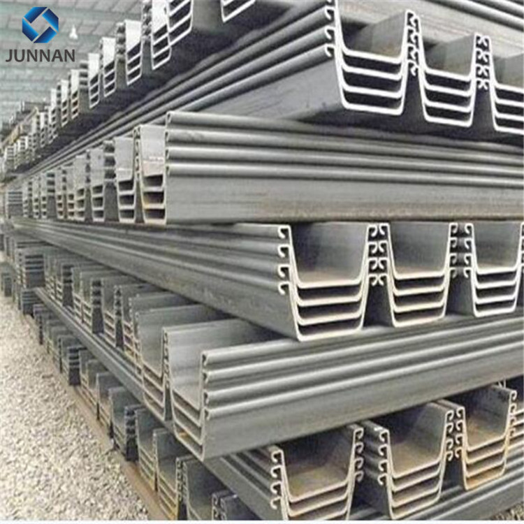 Building Material U-Shaped Steel Sheet Pile for River