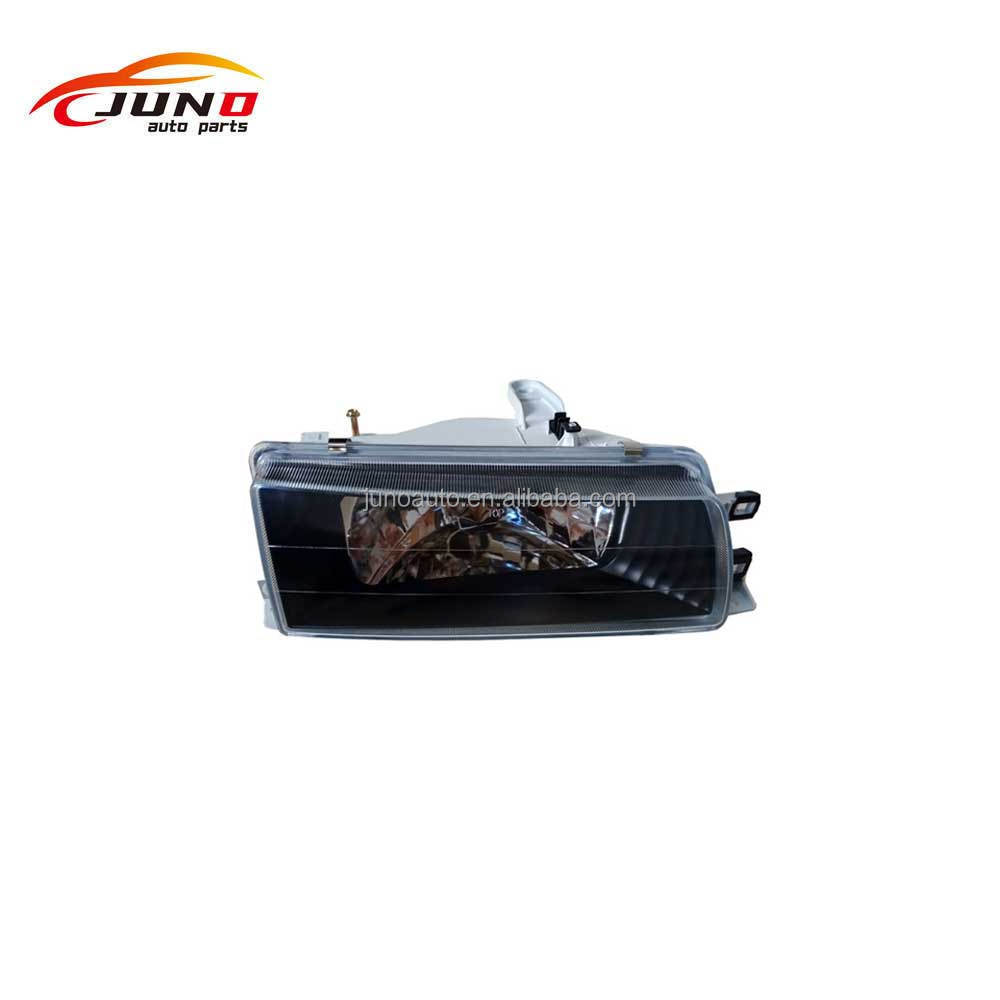 Car Accessories 81110-1A620 81130-1A590 Black Housing Headlamp For Corolla EE90 AE92 1988-1992 Head Light 212-1112