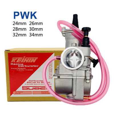 Motorcycle carburetor PWK 26 28 30 32 34mm Universal 2T 4T RACING engine For keihin Koso Suzuki Mikuni Scooters ATV carburetor