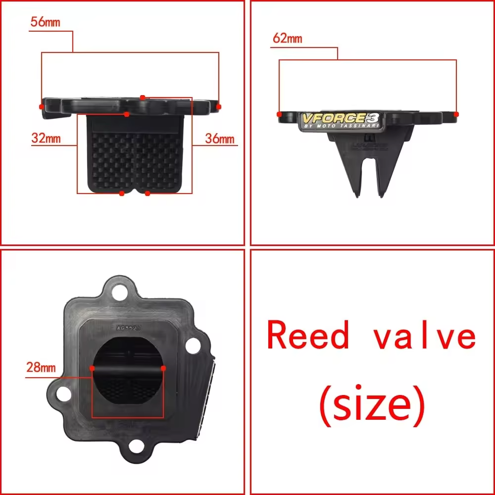 Reed Valve System  A352 A352A AG352A SUZUKI RM250 V-FORCE Vforce 3 v352b And interface For Yamaha Jog 50 Yq Aerox R E2 2003-2012