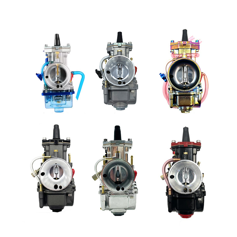 PWK 24 26 28 30 32 33 34 35 38 40mm Colorful KR150 Carb Racing Carburator Motorcycle Modified Carburetor For KEIHIN HONDA YAMAHA