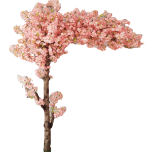 factory handmade customized hot sale Artificial pink cherry blossom tree arch for home decoration