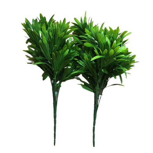 30cm Green Artificial Yacca wall Plants Greenery Branch Artificial Grass For Wedding  Decorative Plants Indoor