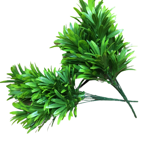 30cm Green Artificial Yacca wall Plants Greenery Branch Artificial Grass For Wedding  Decorative Plants Indoor