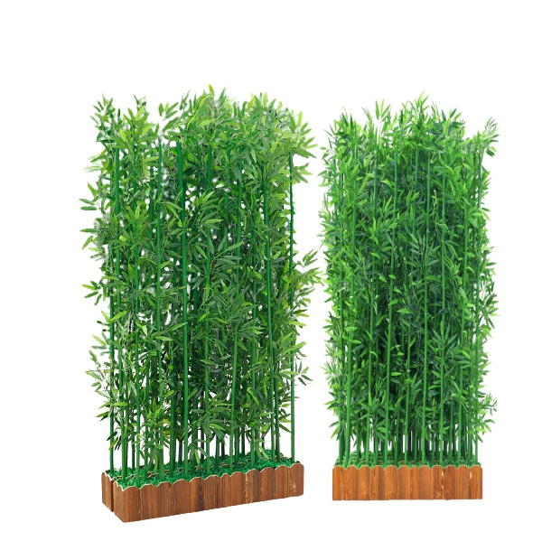 Tall Bamboo Plants Artificial Bamboo Tree with Branches for Indoor and Outdoor