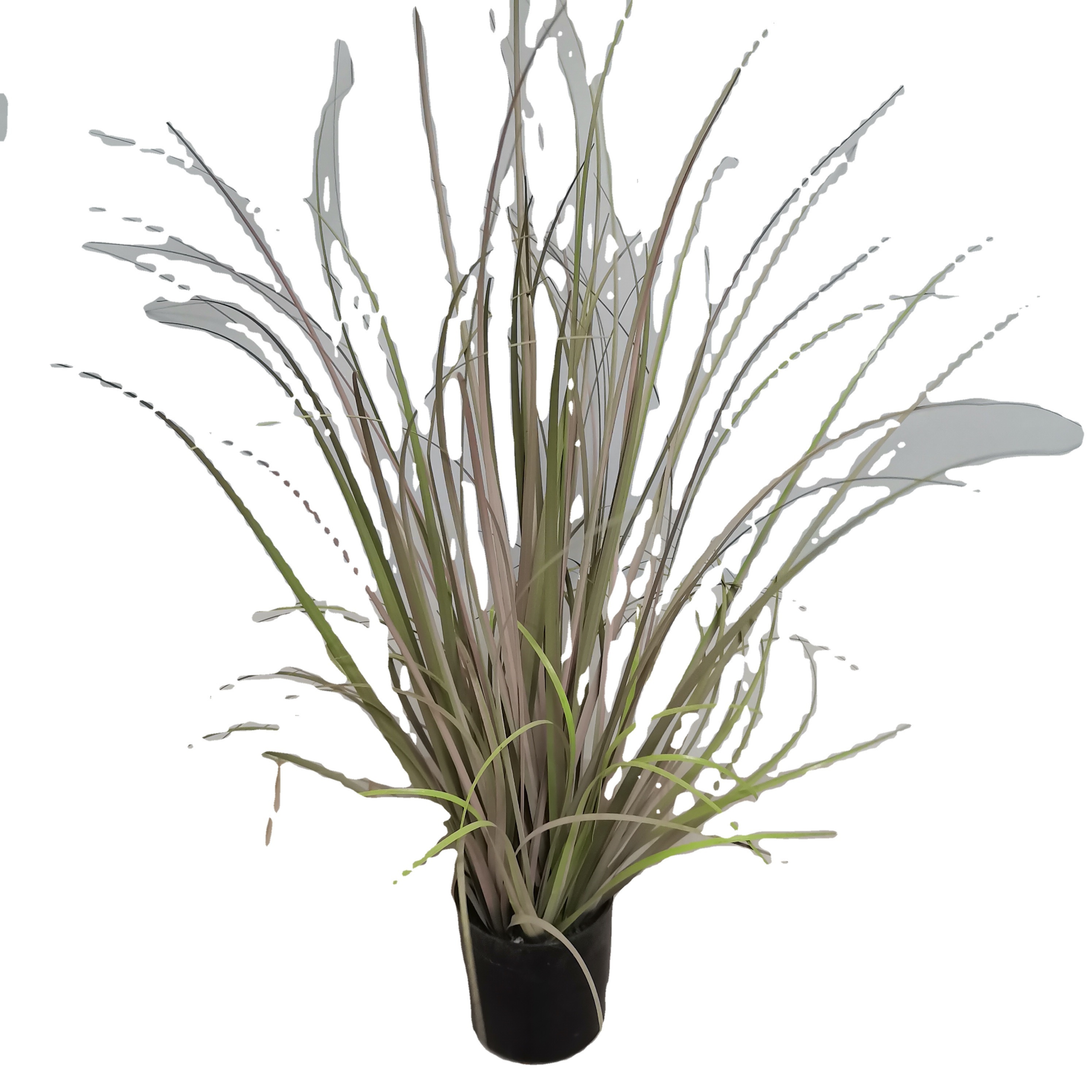 Hot Sale Indoor Decorative Artificial outdoor Plastic Silk Onion Grass Weeds Reeds Grass For Indoor Decoration