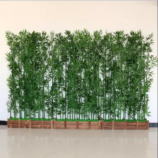 Tall Bamboo Plants Artificial Bamboo Tree with Branches for Indoor and Outdoor