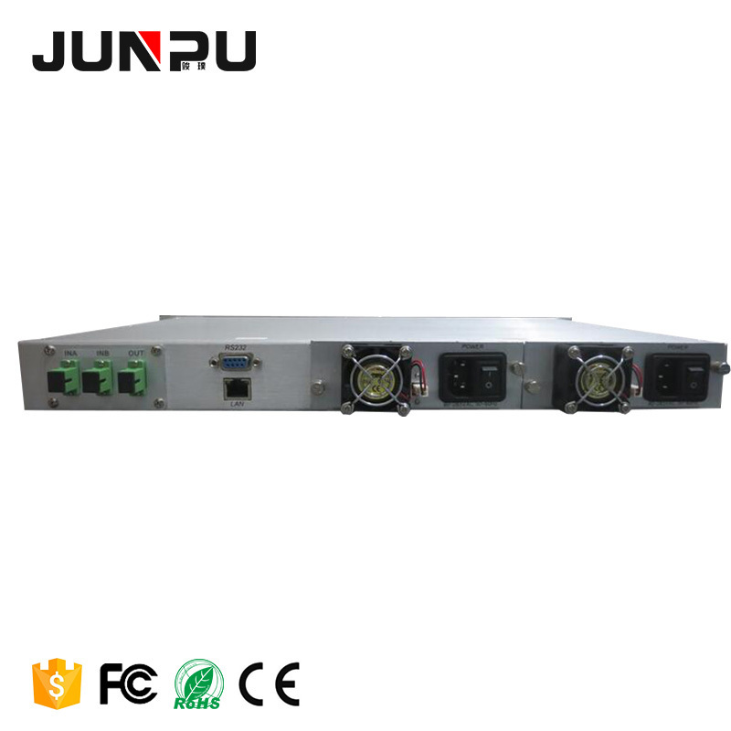 1260 ~ 1650nm Catv 1x2 Optical Switch 2x2 1U Rack