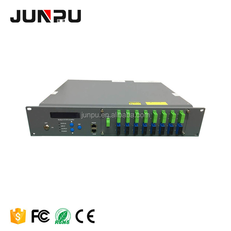 Junpu 32 Multi-Channel IP To DVB-C RF Qam Modulator With 4 RF Out