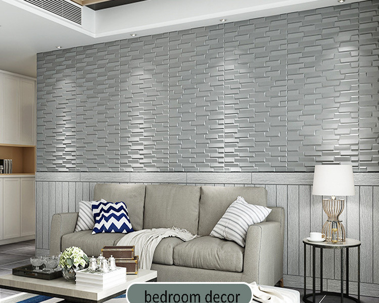 XPE foam 3d interior brick wall panels popular cheap wallpaper 3d for home decoration