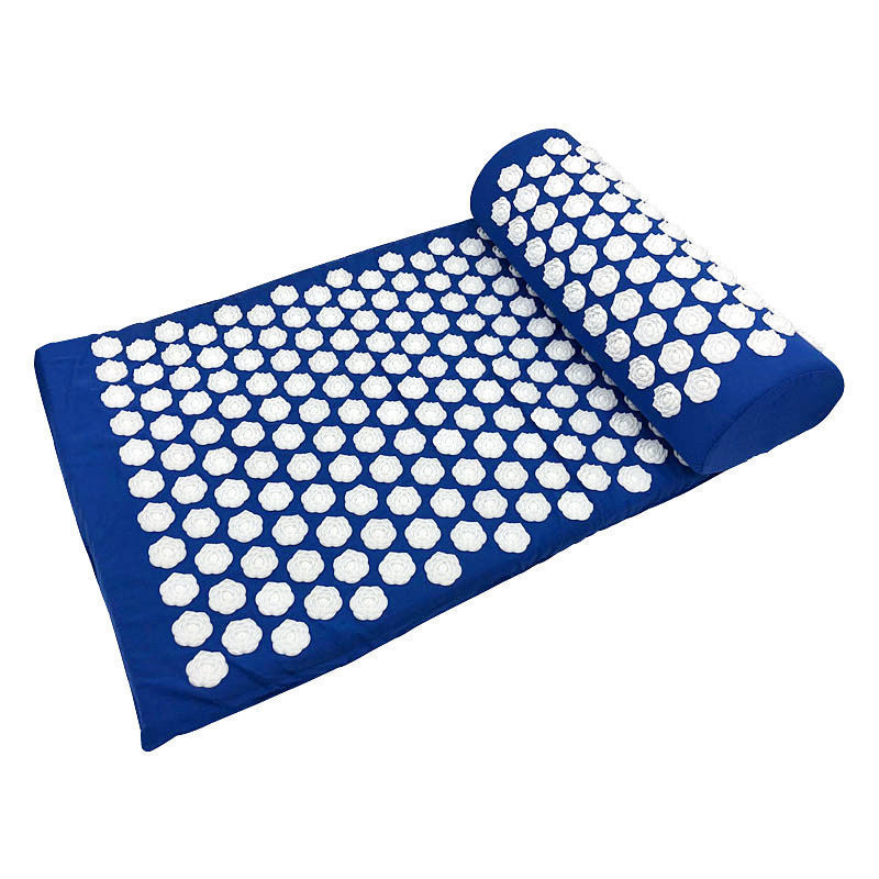 Portable Comfortable Relieve Stress Pain Acupuncture Body Massage Cushion Acupressure Mat acupuncture needle mat