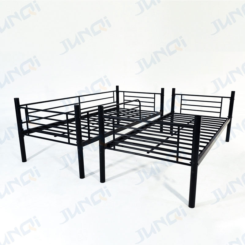 Durable heavy duty twin over full double bunk bed children adult split into 2 bunker bed can divided ded bunk bed