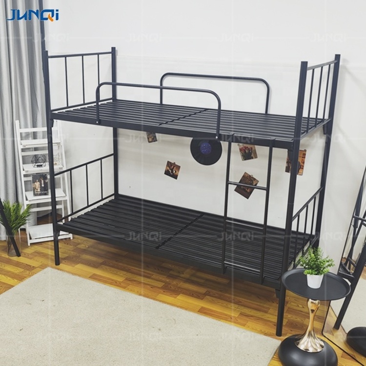 Factory OEM ODM customize stable structure single style metal iron beds queen king kids adult metal iron bunk bed frame