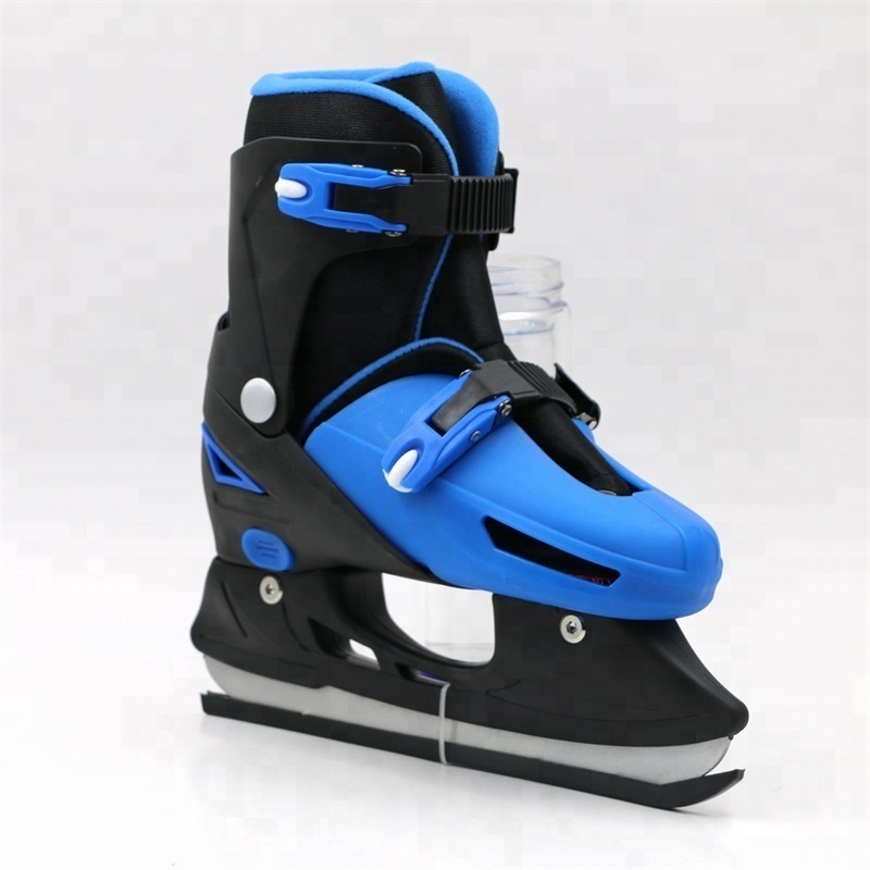 PVC/PU Adjustable Ice Skates Colorful Wholesale Ice Skate Shoes