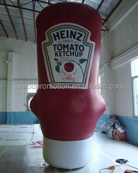 giant inflatable ketchup bottle, giant inflatable replica AD-78