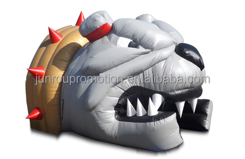 High school mascot inflatable bulldog tunnel,inflatable football tunnel , inflatable sports tunnel TL-23