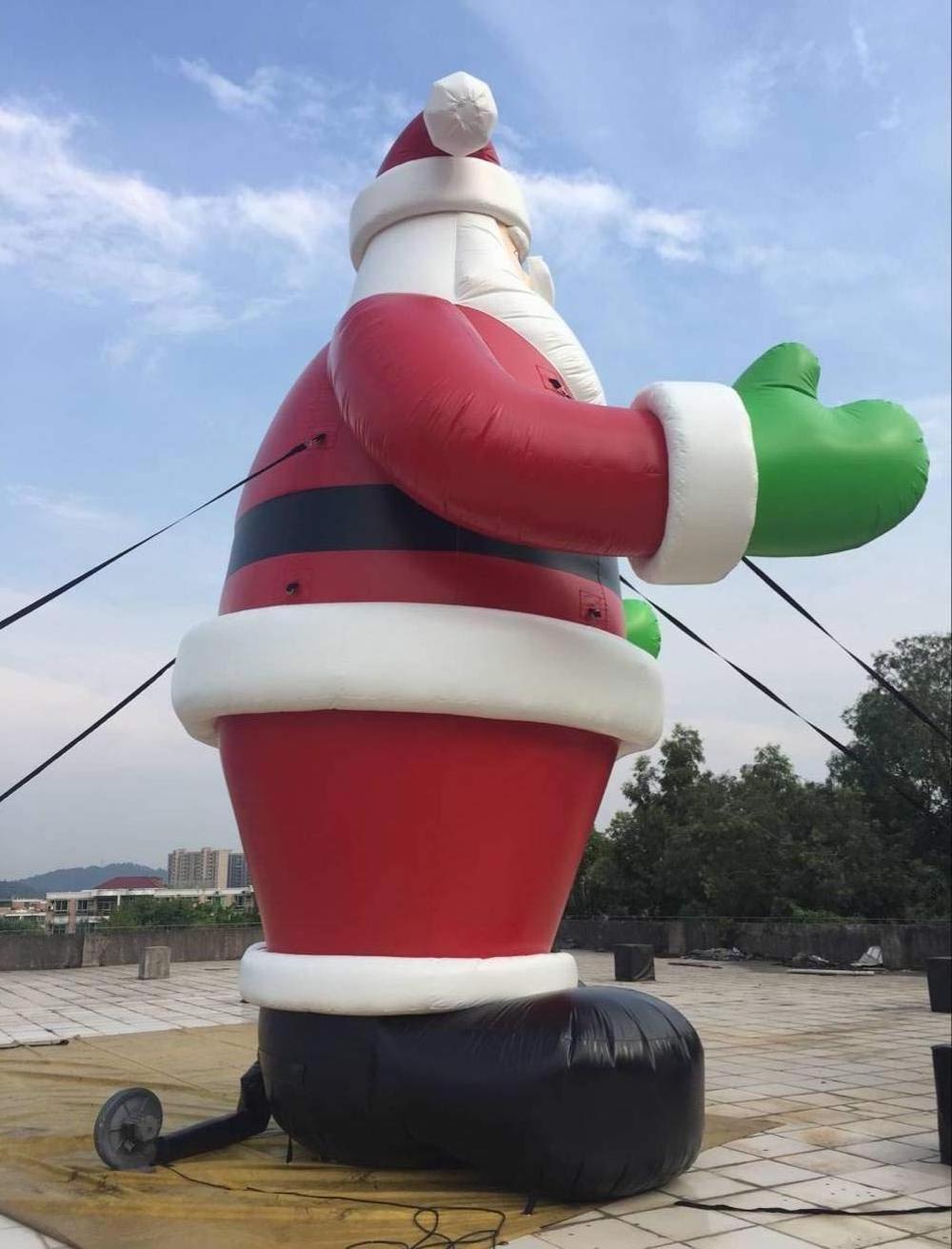 20ft tall Giant inflatable Santa Claus, christmas advertising inflatables CH-37