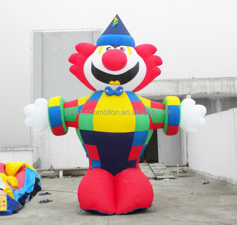 custom inflatable clown balloon, top quality design giant inflatable clown AD-71