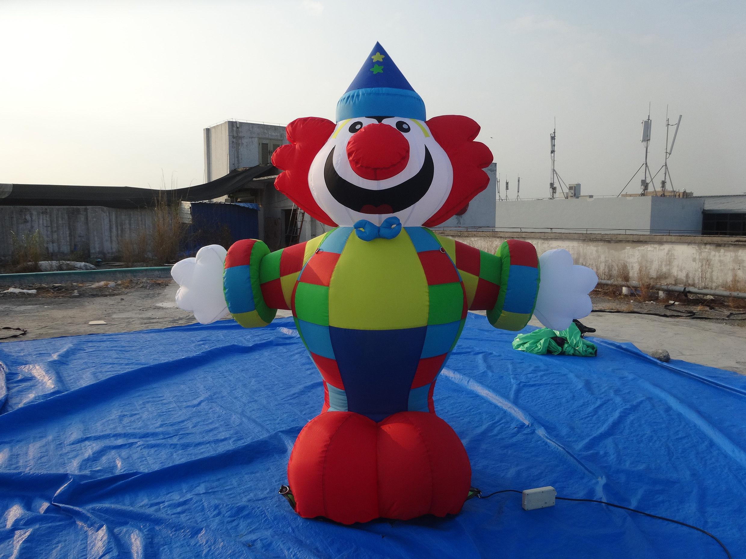 custom inflatable clown balloon, top quality design giant inflatable clown AD-71