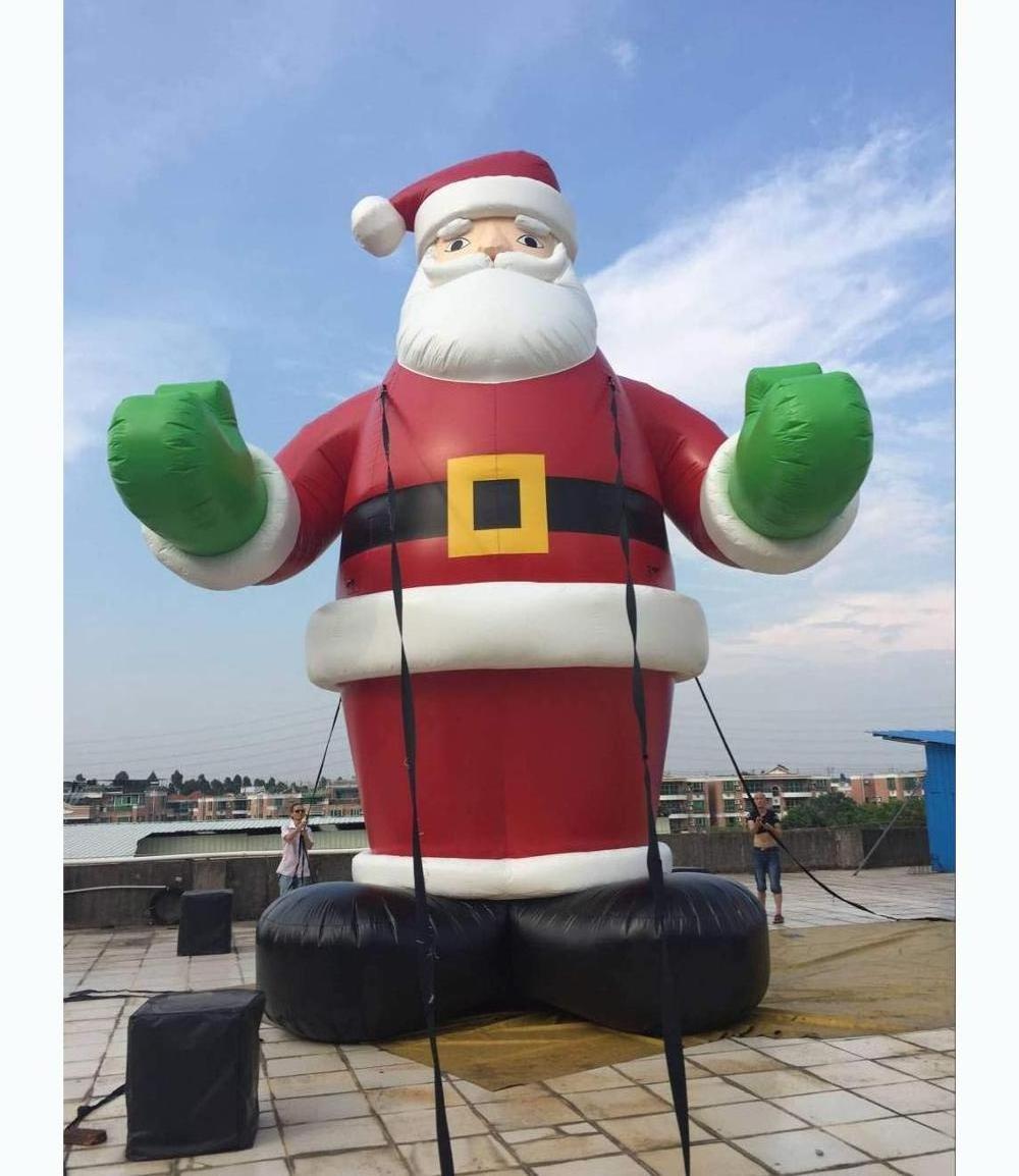 20ft tall Giant inflatable Santa Claus, christmas advertising inflatables CH-37