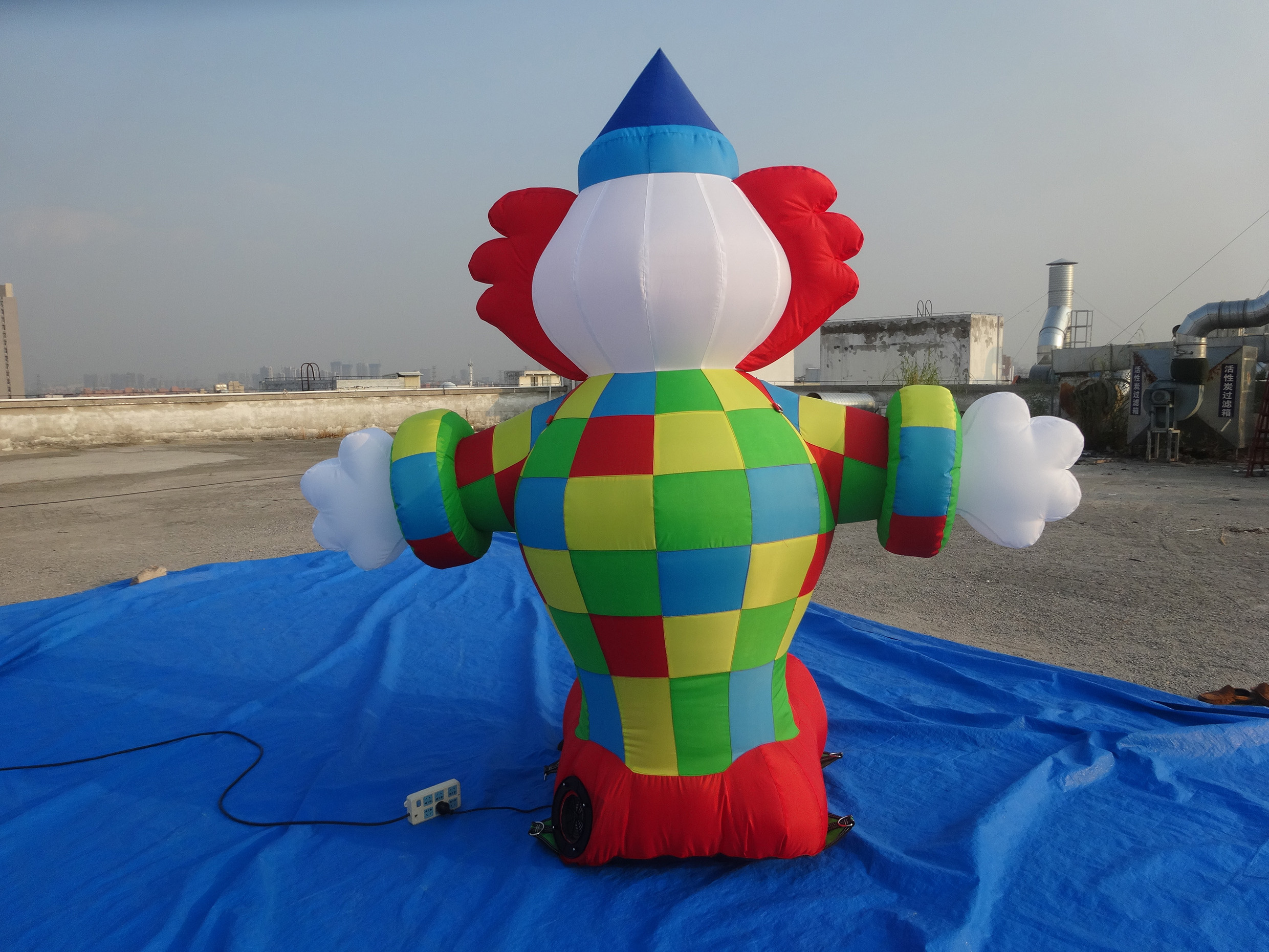 custom inflatable clown balloon, top quality design giant inflatable clown AD-71