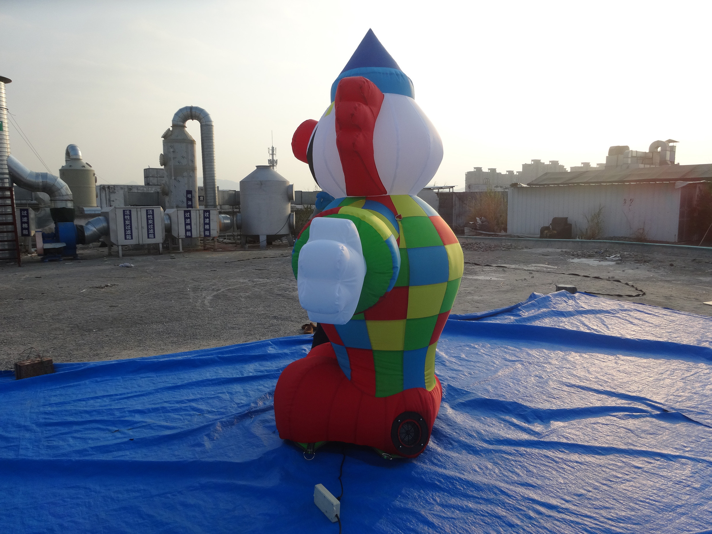 custom inflatable clown balloon, top quality design giant inflatable clown AD-71