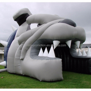 High school mascot inflatable bulldog tunnel,inflatable football tunnel , inflatable sports tunnel TL-23