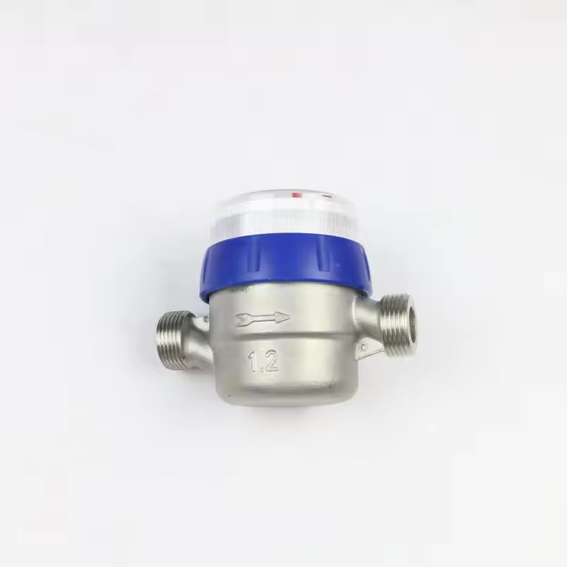 DN15mm Stainless Steel Single Jet Water Meter Mechanical Flow Meter