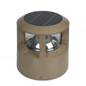 Factory price garden bollard light high lumens solar led floor standing lamp outdoor